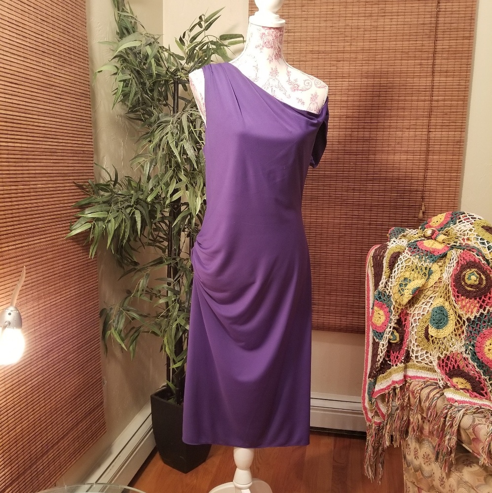 BCBG Maxazria midi cocktail dress